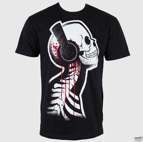 tričko pánske Akumu Ink - Black Tee - 4TM09