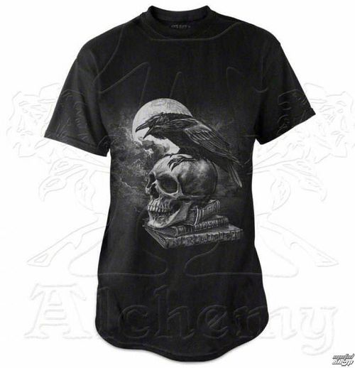 tričko pánske ALCHEMY GOTHIC - Poe's Raven - BT810