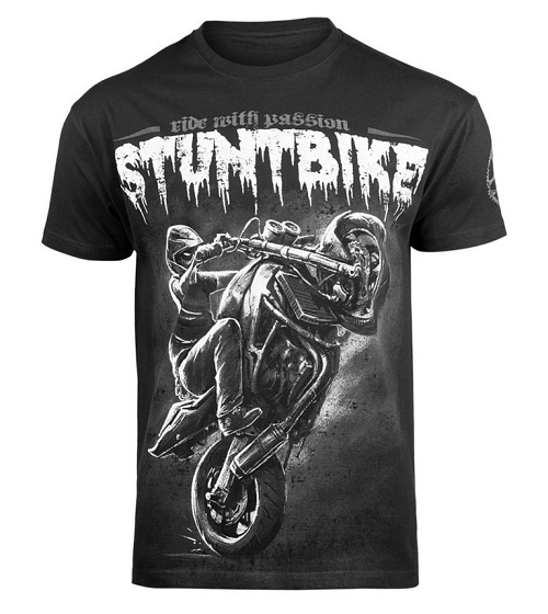 tričko pánske ALISTAR - Stuntbike - ALI348