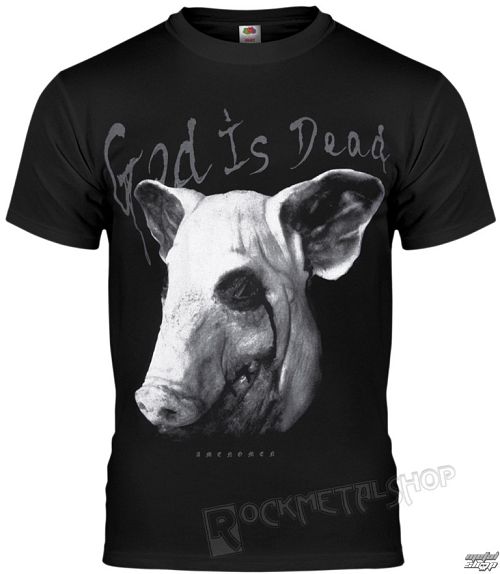 tričko pánske AMENOMEN - GOD IS DEAD - OMEN042KM