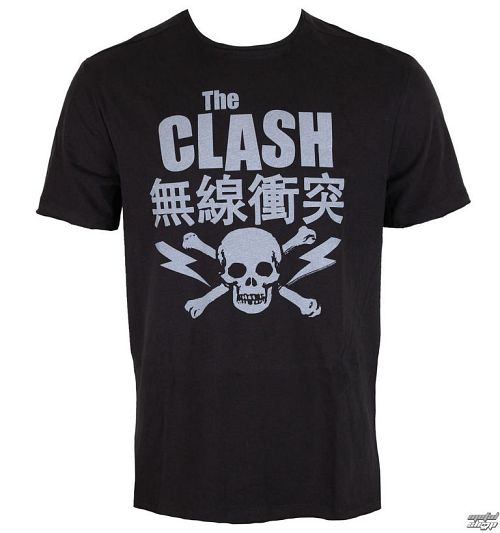 tričko pánske AMPLIFIED - THE CLASH BOLT - ZAV210CBT