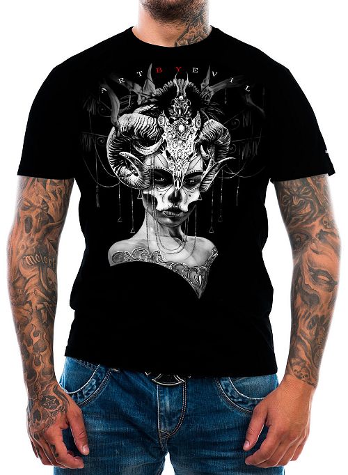 tričko pánske ART BY EVIL - Day of the Dead - ABE019