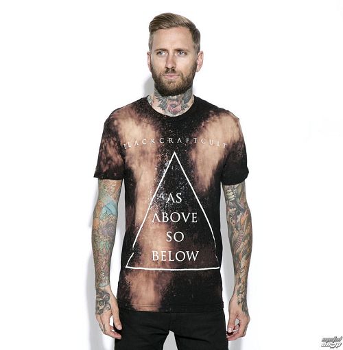 tričko pánske BLACK CRAFT - As Above - BL002AB