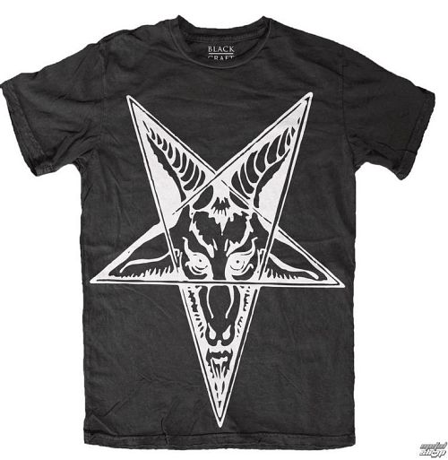 tričko pánske BLACK CRAFT - Baphomet - MT128BT