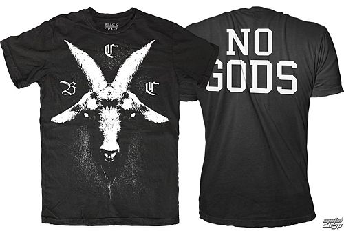 tričko pánske BLACK CRAFT - No Gods - Black - MT107NS