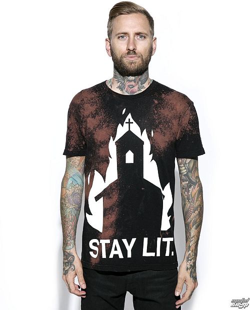 tričko pánske BLACK CRAFT - Stay Lit - BL003SL