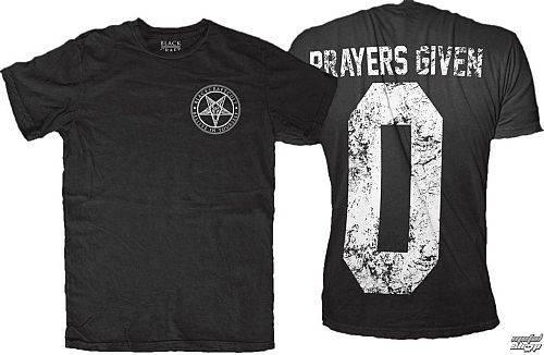 tričko pánske BLACK CRAFT - Zero Prayers - MT126ZP