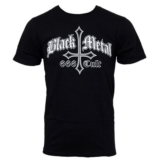 tričko pánske Black Metal 666 Cult - JSR 105