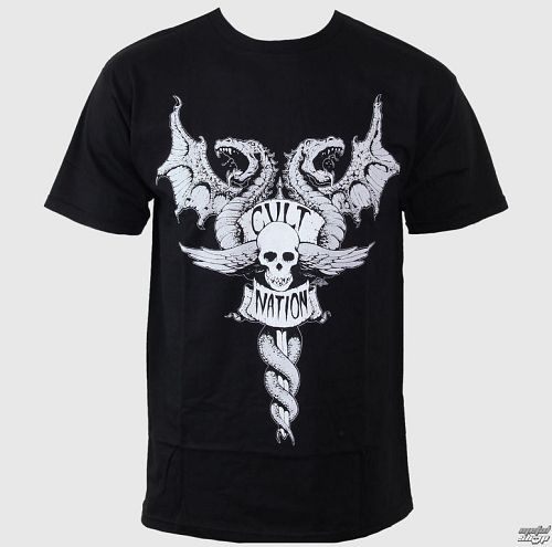 tričko pánske CVLT NATION - Doom Town - Black - CVL009