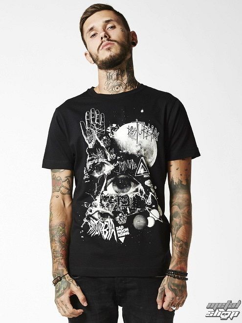 tričko pánske DISTURBIA - Bad Moon - Black - DIS401