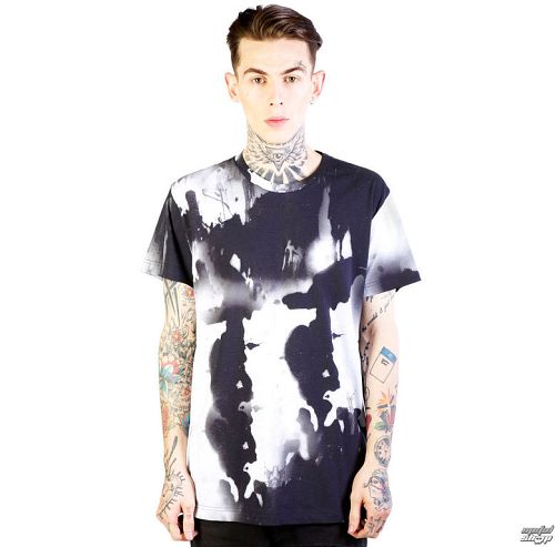 tričko pánske DISTURBIA - Ink - Black/White - DIS785