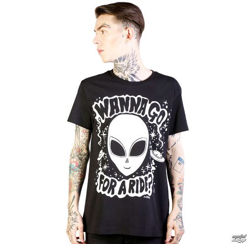 tričko pánske DISTURBIA - Ride - Black - DIS787