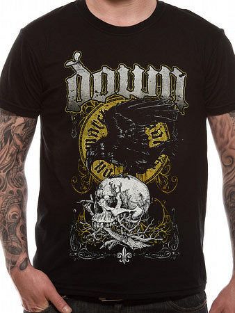 tričko pánske Down - Swamp Skull - EMI - TSB 9244