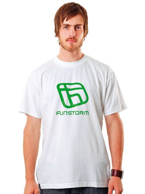 tričko pánske FUNSTORM - I.D. - 31 WHITE