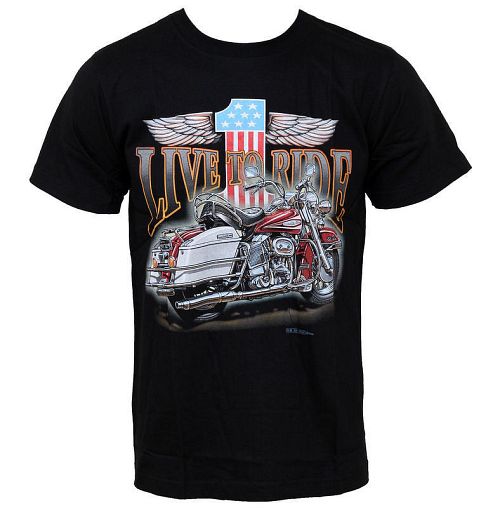 tričko pánske HERO BUFF - Live To Ride - HB230