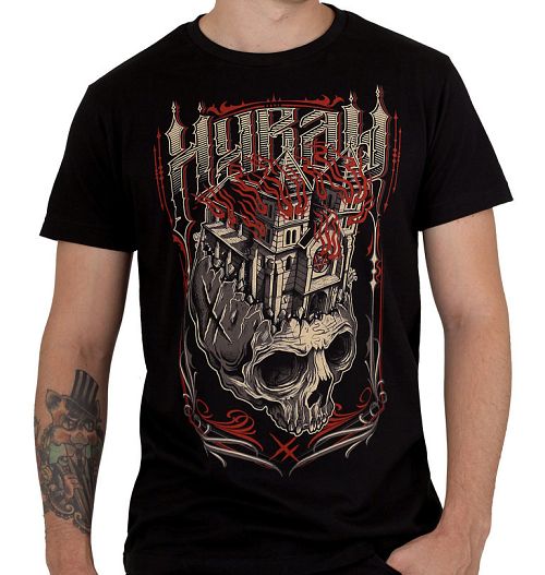 tričko pánske HYRAW - BLACK CHURCH - HY337