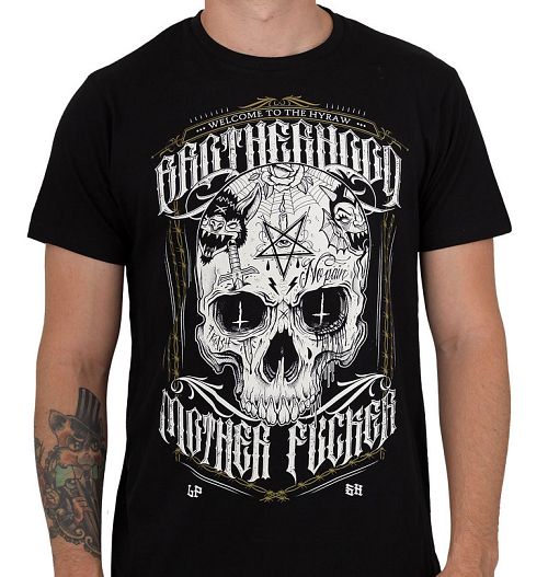 tričko pánske HYRAW - BROTHERHOOD - HY338