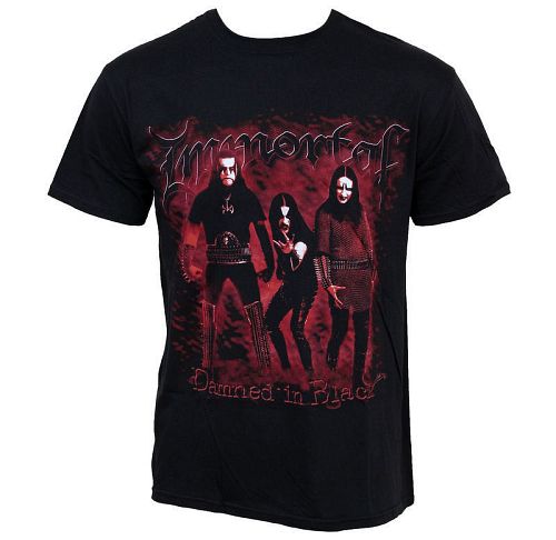 tričko pánske Immortal - Damned In Black - RAZAMATAZ