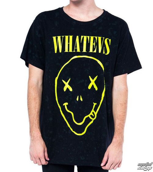 tričko pánske IRON FIST - WHATEVS - BLACK - IFMSST117