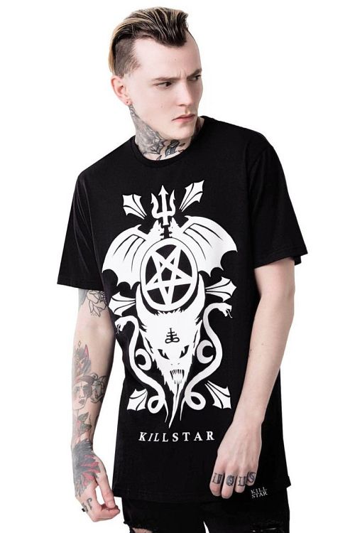 tričko pánske KILLSTAR - FOLKLORE - BLACK - KSRA000212