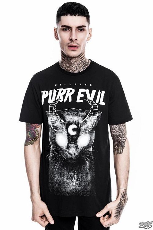 tričko pánske KILLSTAR - Purr Evi - KIL286