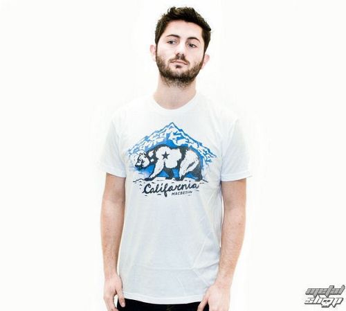 tričko pánské MACBETH - California - White Classic
