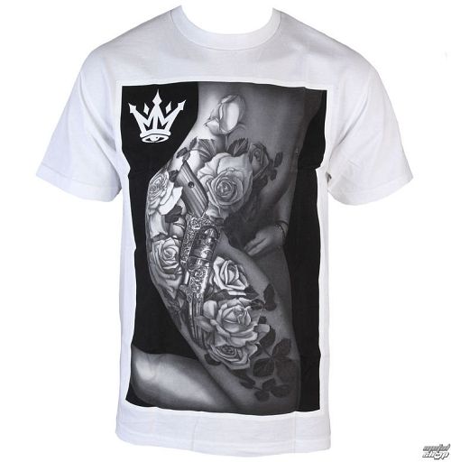 tričko pánske MAFIOSO - Body Art - White - 53001