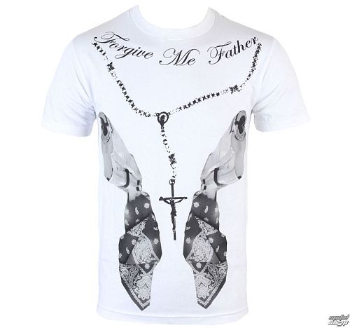 tričko pánske MAFIOSO - Confessions - White - 52006-2