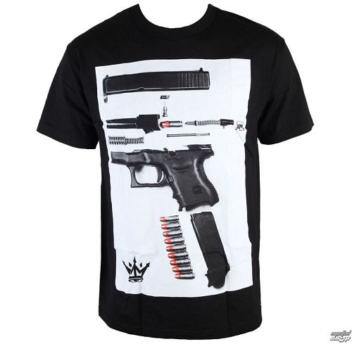tričko pánske MAFIOSO - Dismantled - Black - 54002