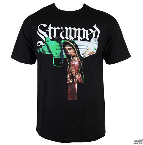 tričko pánske MAFIOSO - Strapped - Black - 54001-2