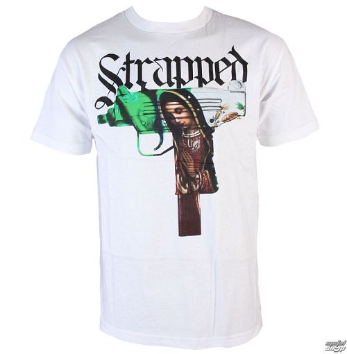 tričko pánske MAFIOSO - Strapped - White - 54001