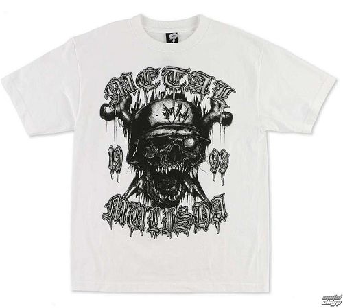 tričko pánske METAL MULISHA - Bolt - WHT