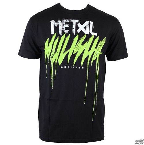 tričko pánske METAL MULISHA - Brush Drip - BLK