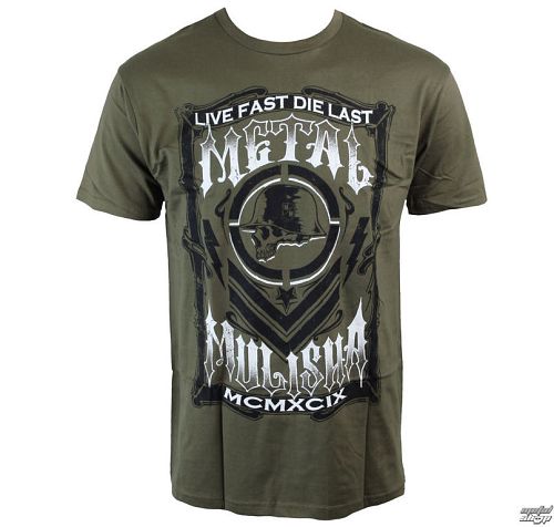 tričko pánske METAL MULISHA - Die Last - GREEN