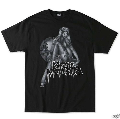 tričko pánske METAL MULISHA - PIN DOWN - BLK