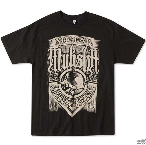 tričko pánske METAL MULISHA - Scratched - BLK