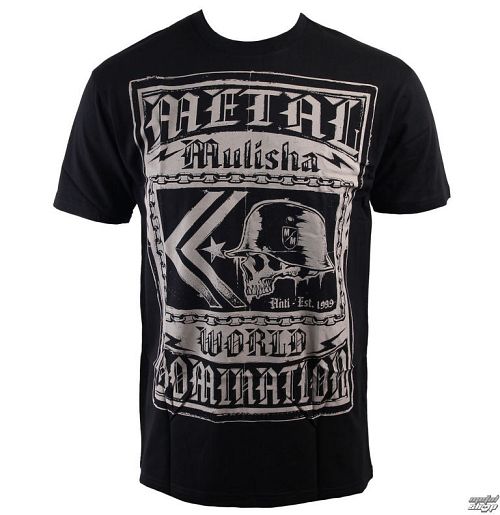 tričko pánske METAL MULISHA - Society - BLK