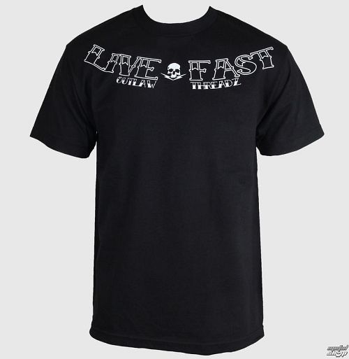 tričko pánske Outlaw Threadz - Live Fast - MT41