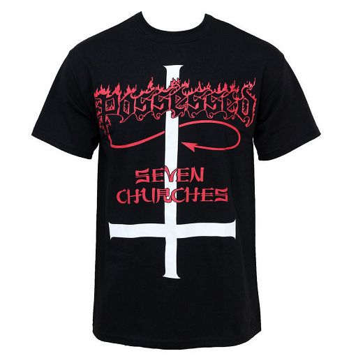 tričko pánske Possessed - Seven Churches - RAZAMATAZ