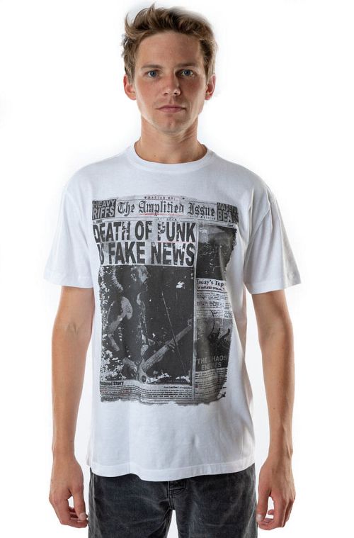 tričko pánske PUNK NEWSPAPER - AMPLIFIED - ZAV273APN