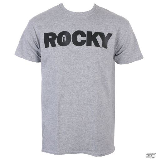 tričko pánske Rocky - Logo Gray - RK516S