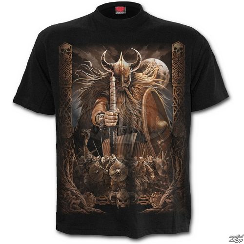 tričko pánske SPIRAL - CELTIC PIRATES - BLK - LG187600