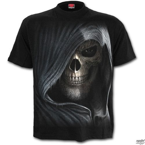 tričko pánske SPIRAL - Darkness - Black - M021M101