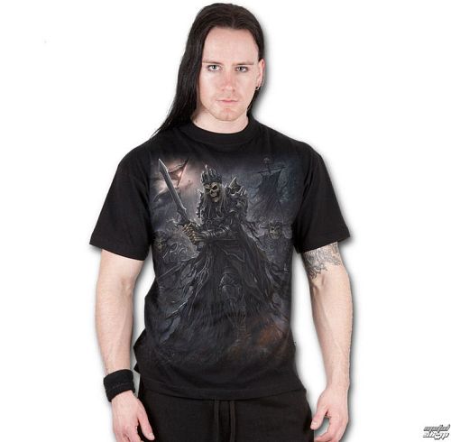 tričko pánske SPIRAL - Death's Army - Black - T129M101