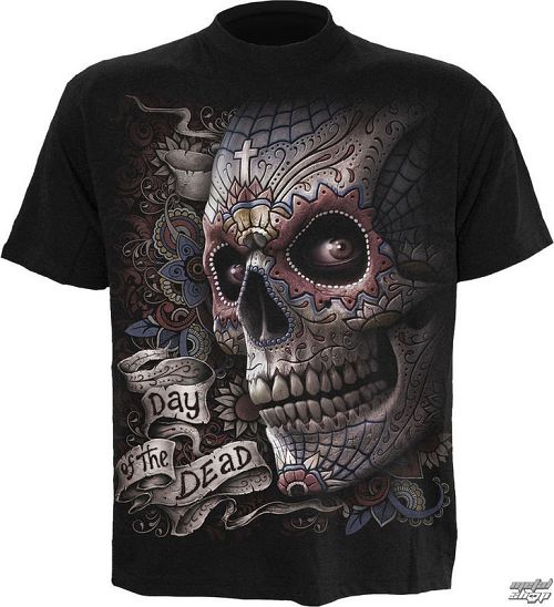 tričko pánske SPIRAL - EL MUERTO - BLK - TR372600