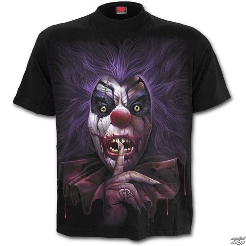tričko pánske SPIRAL - MADCAP - Black - K041M101