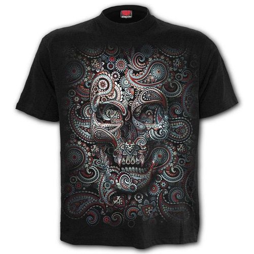 tričko pánske SPIRAL - SKULL ILLUSION - T159M121