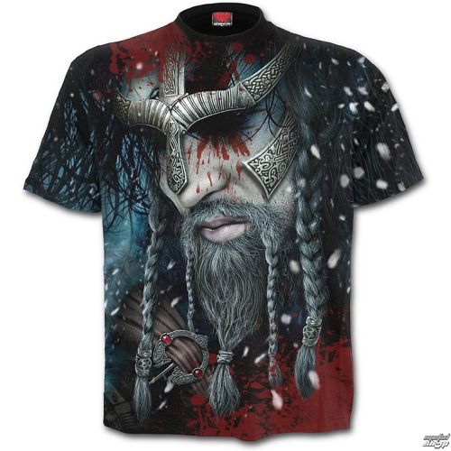 tričko pánske SPIRAL - VIKING WRAP - Black - W029M105