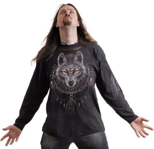 tričko pánske SPIRAL - Wolf Dreams - TR292700