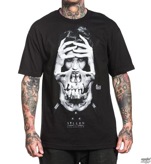 tričko pánske SULLEN - BULLET - BLACK - SCM1355_BK